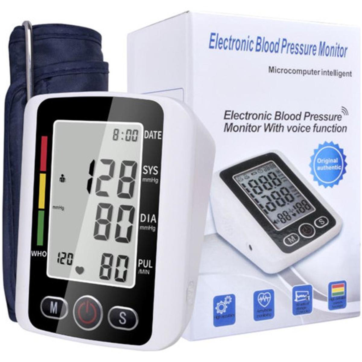 Picture of Digital & Electronic Blood Pressure Monitor with Voice Function