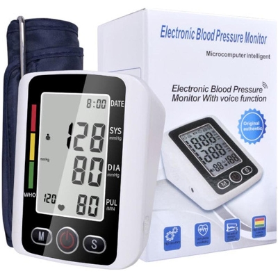 Picture of Digital & Electronic Blood Pressure Monitor with Voice Function