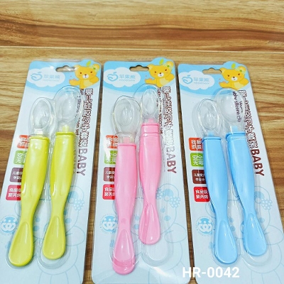 Picture of 1pair- BABY SILICONE SPOON CN By Kafela