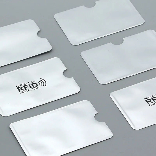 Picture of Advanced RFID Protection Sleeves Designed to Prevent Unauthorized Scanning and Data Theft-2Pcs