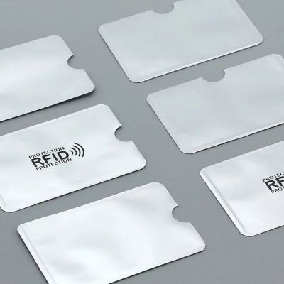 Picture of Advanced RFID Protection Sleeves Designed to Prevent Unauthorized Scanning and Data Theft-2Pcs