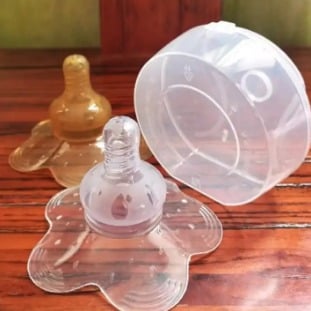 Picture of Nipple Shield with Box Breast Feeding Nipple -1pcs by Kafela