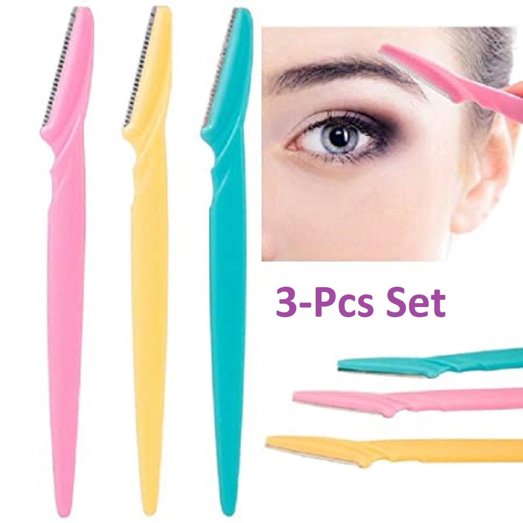 Picture of Tineke Eyebrow Rezor or Eyebrow Trimmer Tinkle Eyebrow Razor Eyebrow Trimmer for Women 3pcs Set