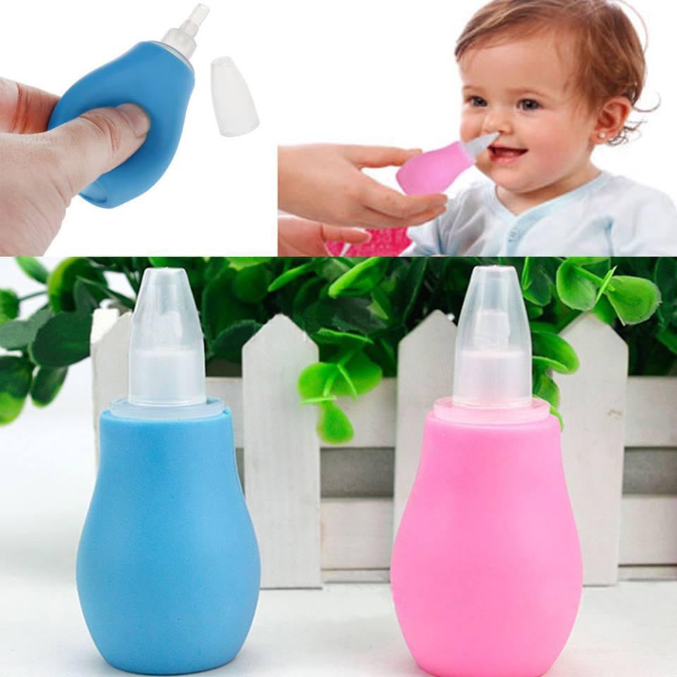 Picture of Baby Nasal Aspirators Nose Cleaner,for 0+ Month Babies, Soft Silicone Nozzle,Squeezable Pump,Soft Safety Nozzle