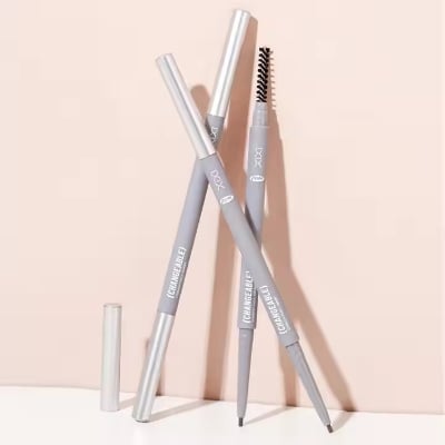 Picture of Natural Double Heads Automatic Waterproof Eyebrow Pencil With Eyebrow Brush