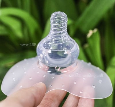 Picture of Silica Gel nipple covers or Nipple Shield  for Breastfeeding, Soft Comfortable Sting Repellent for Young Mother Nipple Shield Breastfeeding Nipple ( Nipple Shield 1 Pcs )