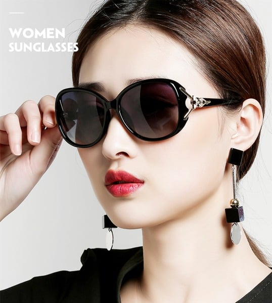 Picture of Latest Trendy Special Sunglas for Women ( Black )