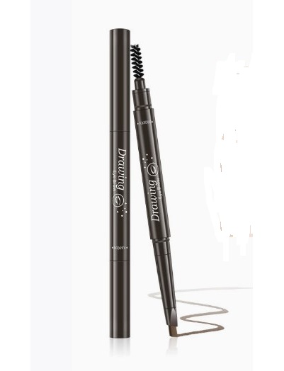 Picture of Waterproof Natural Makeup Double Heads Automatic Eyebrow Pencil  Long Lasting Eyebrow Brush