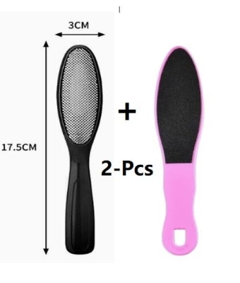 Picture of 2Pcs-Professional Double Sided Foot File Rasp Heel Grater Foot Scrubber Hard Dead Skin Callus Remover Pedicure File Foot Grater ( 2-Pcs Set )