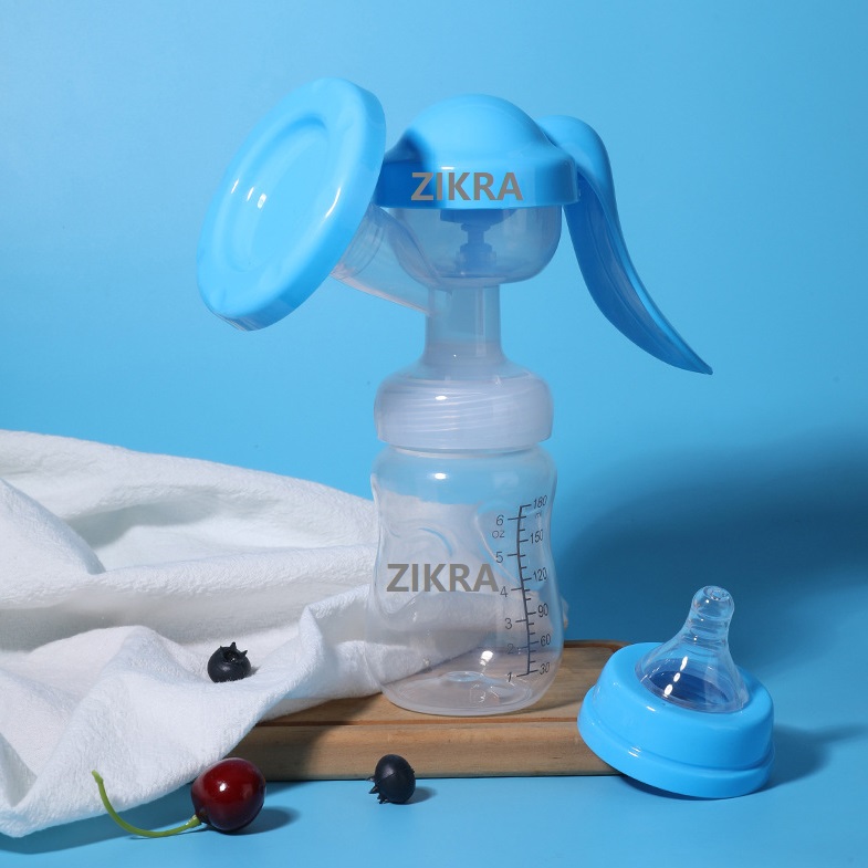 Picture of Manual Breast Pump Machine  for Breastfeeding Mother -Without Box With Silicone Pad
