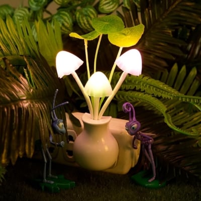 Picture of LED Sensor Dream Mushroom Lamp - Multicolor Night Light