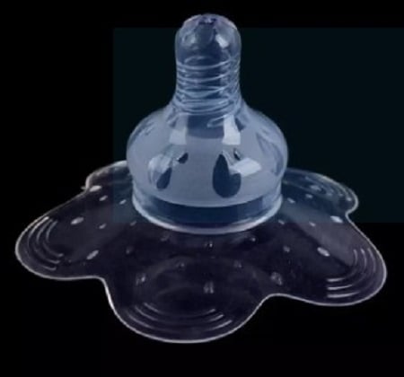 Picture of Silica Gel Nipple Shield  for Breastfeeding, soft comfortable sting repellent for young mother Nipple Shield