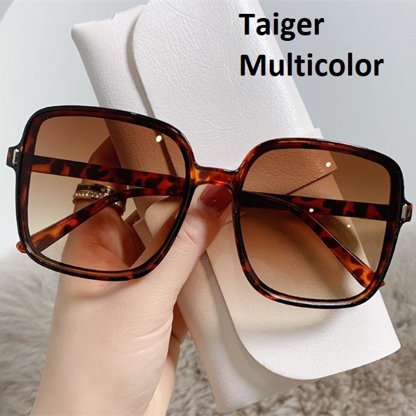 Picture of Multiplex Beautiful Stylish modern Sunglasses for Women Leopard/Taiger Color- Leopard (Taiger)