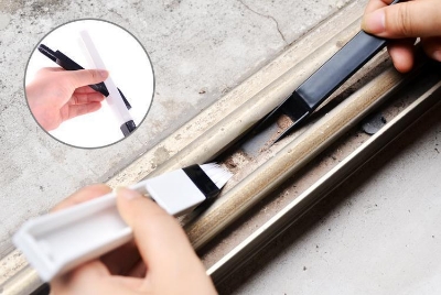 Picture of Multipurpose Window Door Keyboard Cleaning Brush Cleaner+Dustpan 2 In 1 Tool