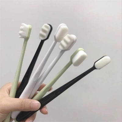 Picture of Super Soft Microfiber Tooth Brush Nano Technology Ultra soft Baby Toothbrush - 1Pcs