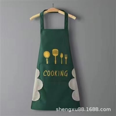 Picture of MILENZO Kitchen Apron Oxford Cloth Waterproof Oilproof Mickey Apron