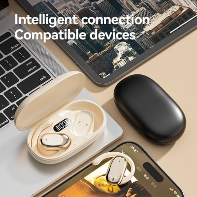 Picture of 2025 New True Wireless Earphones 90° Rotating Ear Hook Sports Earbuds with ACS Space Audio and AI Noise Reduction Technology
