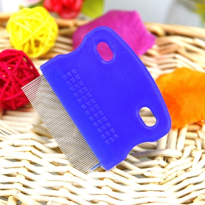 Picture of Hair Lice Comb Brushes Terminator Fine Egg Dust Nit Free Removal Stainless Steel Lice Comb