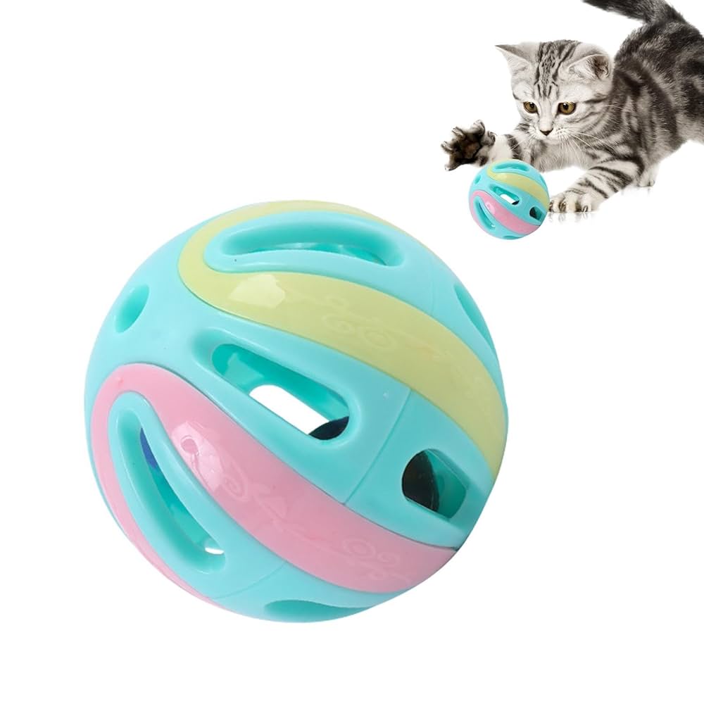 Picture of Rattle Ball Classic Cat Toy for Pet Cat - 5 pcs
