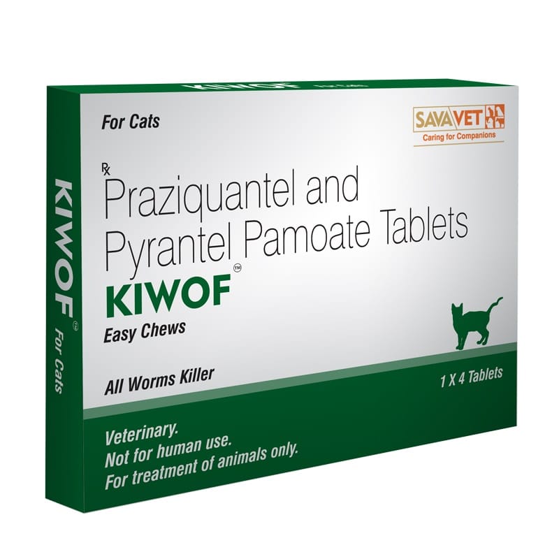 Picture of Cat Deworming Chewable Tablet Kiwof 10pcs