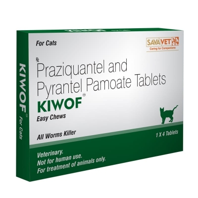 Picture of Cat Deworming Chewable Tablet Kiwof 10pcs