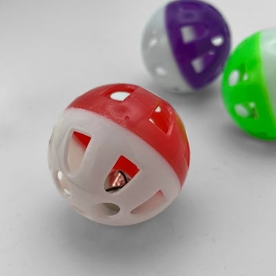 Picture of Rattle Ball Cat Toys 5 Piece - Multoicolor