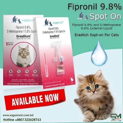 Picture of Fipronil Eraditch Spot-On For Cats