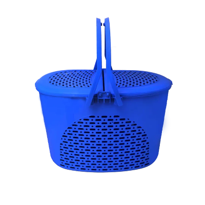 Picture of Cat/Dog/Rabbit/Pet Carrier Basket- Blue