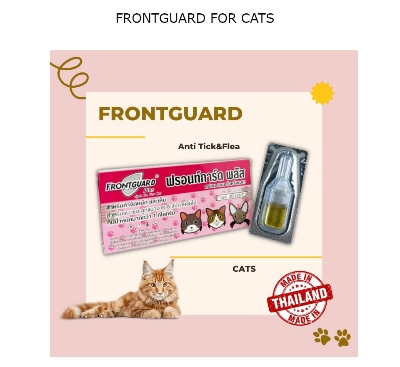 Picture of Frontguard Tick & Flea Spot On Treatment for Cats