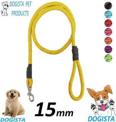 Picture of DOG ROPE 15MM WITH STRONG HOOK & SLIVING COVER, 145 cm Dog Cord Leash (Color may vary)