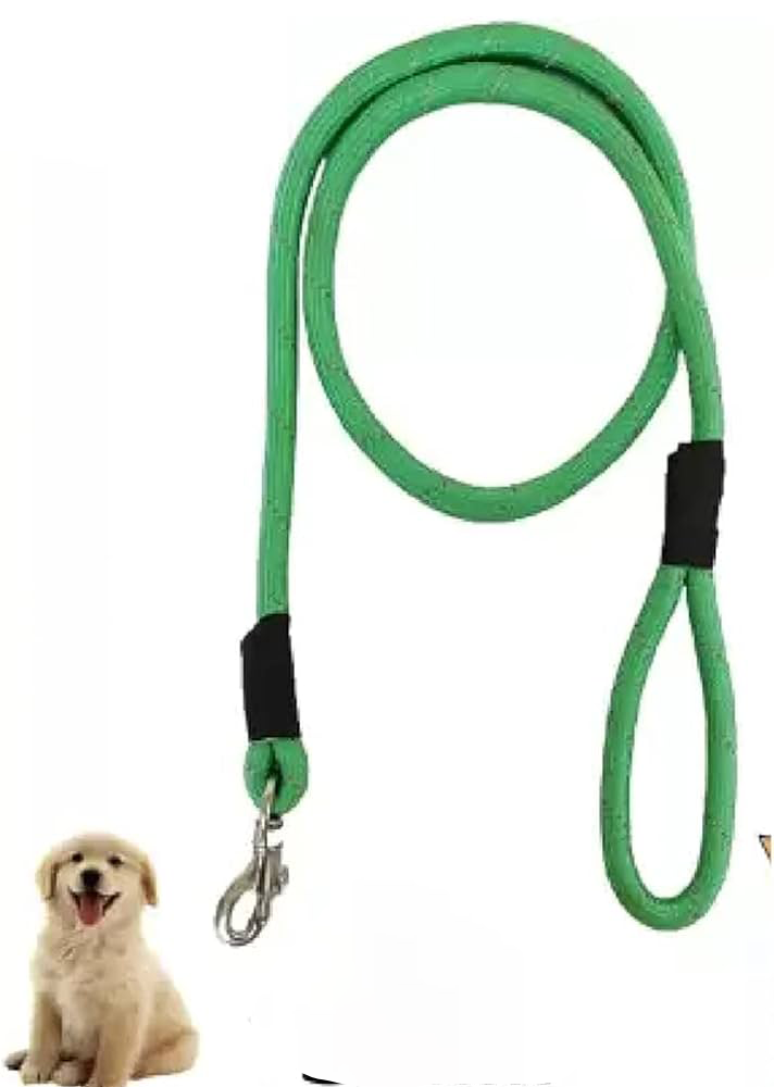 Picture of DOG ROPE 15MM WITH STRONG HOOK & SLIVING COVER, 145 cm Dog Cord Leash (Color may vary)