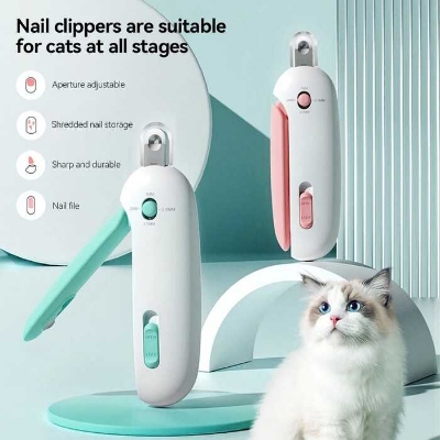 Picture of Professional Pet Nail Clippers with Adjustable Hole For Cats & Dogs