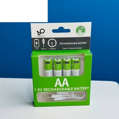 Picture of SmarToools RB40 AA 1.5V 2600mWh Rechargeable Battery (4Pcs Set)