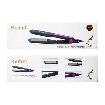 Picture of Kemei KM-420 Professional Hair Straightener – Sleek, Smooth & Salon-Ready