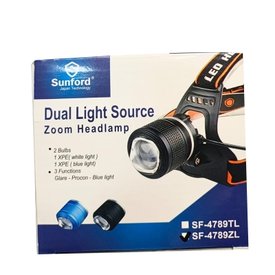 Picture of Sunford Dual Light Source Zoom Headlamp