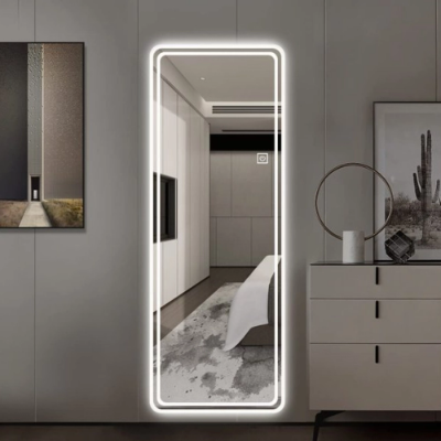 Picture of Premium Quality & Customizable LED Lighting, High Intensity LED Touch Mirror - Long - Copper Free - 24x60 Inch