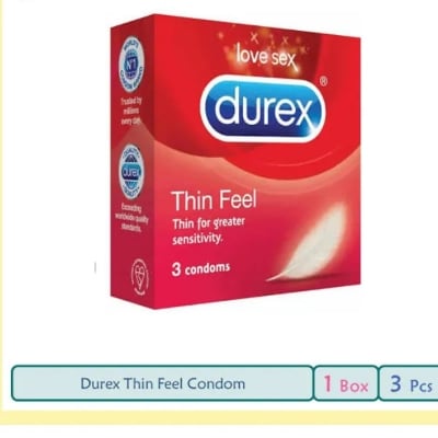 Picture of Durex  Thin feel Condom One Packs - 3pcs (Made in Thailand)