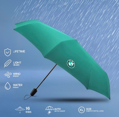 Picture of BMW umbrella 12 Shick/Ribs Auto Close Big size Umbrella | Heavy Duty Umbrella New Trendy Design - Multicolor