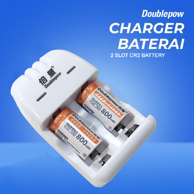 Picture of Doublepow K06 Intelligent Quick Charger For Rechargeable 3V CR123A & CR2 Rechargeable Lithium Battery - 1 Piece