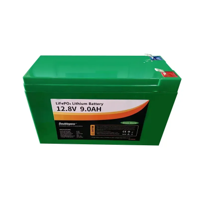 Picture of Doublepow 12.8V-9Ah 4S Lithium Iron Phosphate (LiFePO4) Battery Cell 2000 Cycles for DC Solar Fan & Computer UPS (600VA max) - 1 Piece
