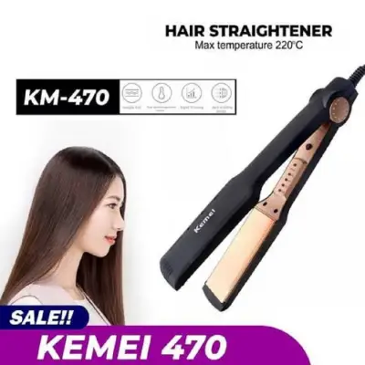 Picture of Kemei KM-470 Professional Beauty Hair Straightener For Women
