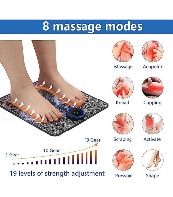 Picture of EMS Foot Massager  Relaxation Machine for Legs Pain Relief Device.
