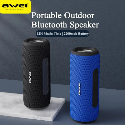 Picture of Awei Y669 Outdoor TWS Waterproof Portable Bluetooth Wireless IPX7 Dual Speaker