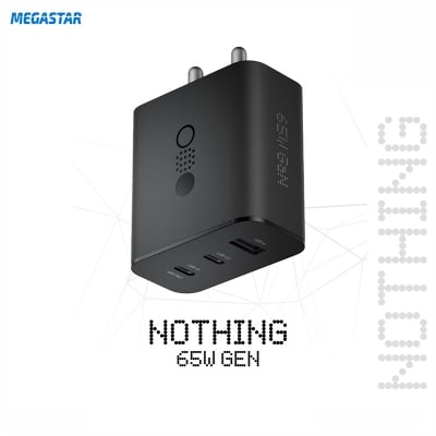 Picture of Nothing CMF Power 65W Fast Charger Black