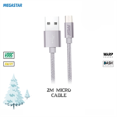 Picture of MEGASTAR Exclusive Micro USB Cable 2 Meter Multicolor
