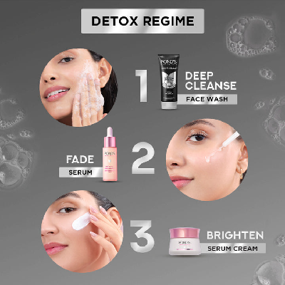 Picture of Pond's Face Wash Bright Miracle Detox 50g