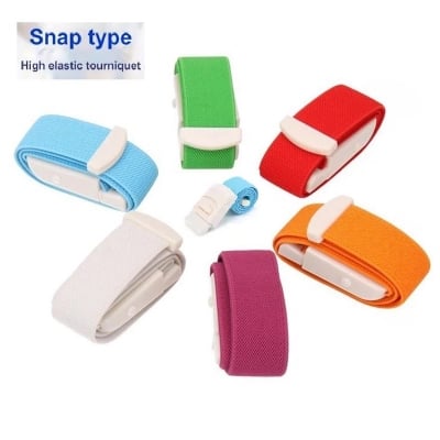 Picture of Hemostatic Elastic Tourniquet Belt – Emergency First Aid Strap for Paramedics, Athletes & Outdoor Use