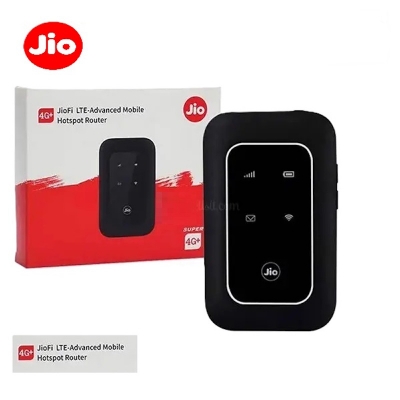 Picture of Jio MF680s Super 4G+ Pocket WiFi Router with Battery | High-Speed Hotspot Anywhere