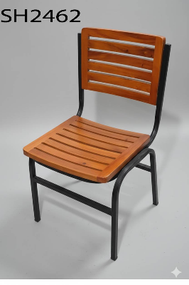 Picture of Smart Home 24 Premium Wooden-Metal Chair | Stylish • Strong • Durable