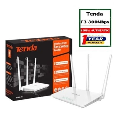 Picture of Tenda F3  Wireless Wifi Router 300Mbps, Router - Wifi Router